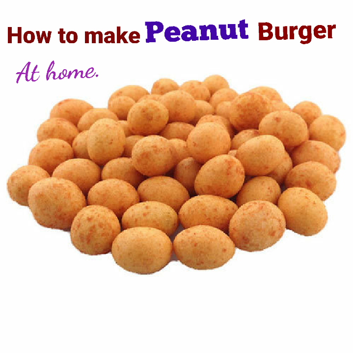 How to make peanut burger